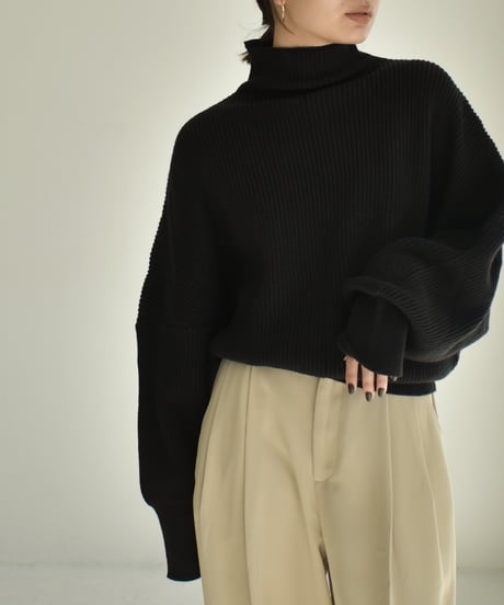 High Neck Dolman Knit t1911-231