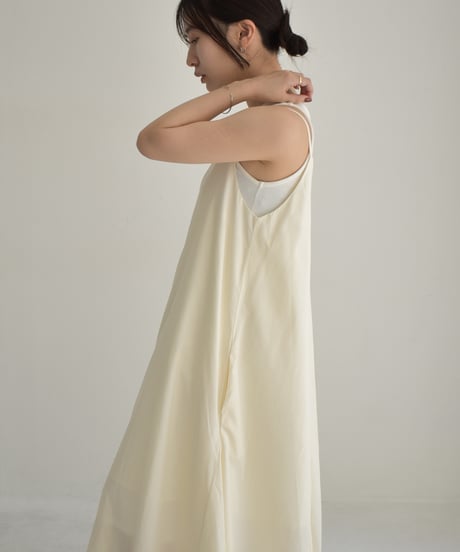 Flare Pleats Camisole Onepiece op-0202009533