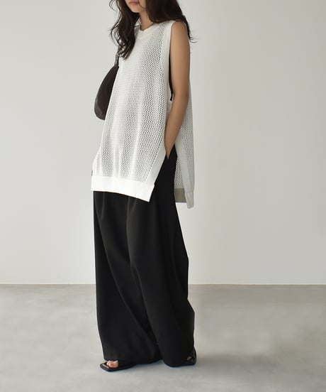 Mesh Knit Vest t1911-380