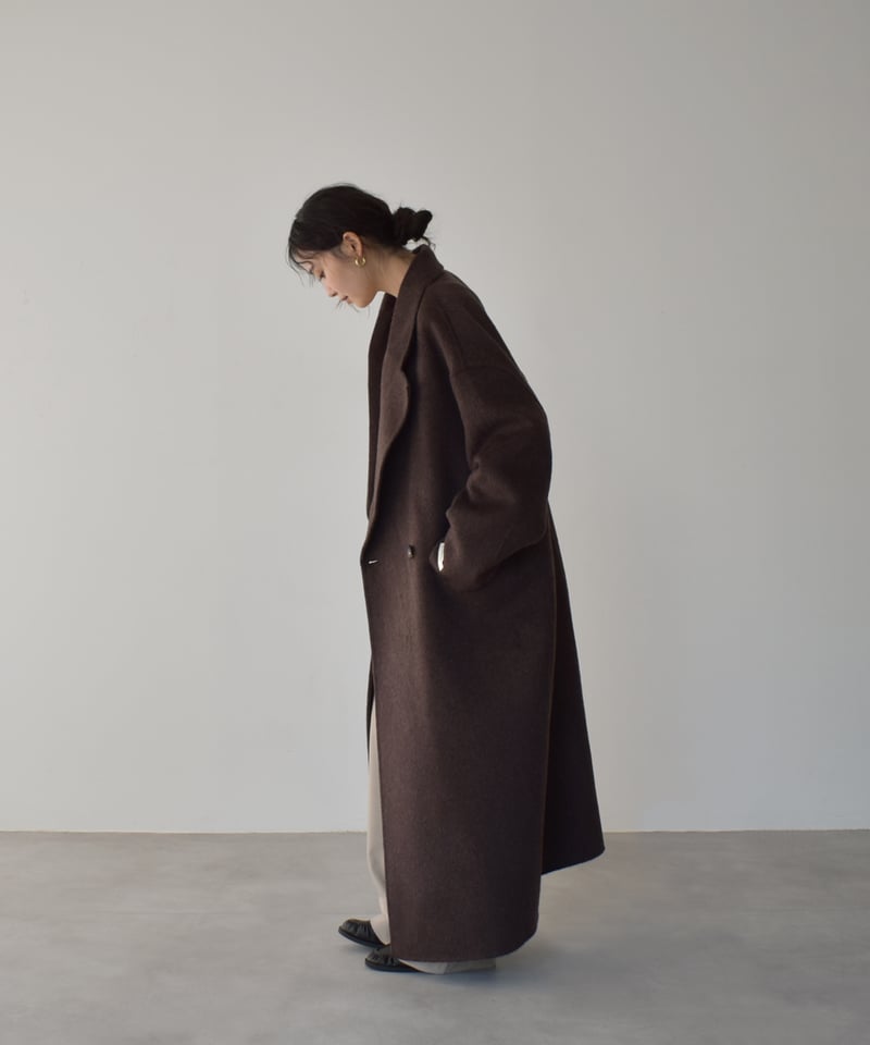Shaggy Wool Long Coat c1911-49 | cizatto