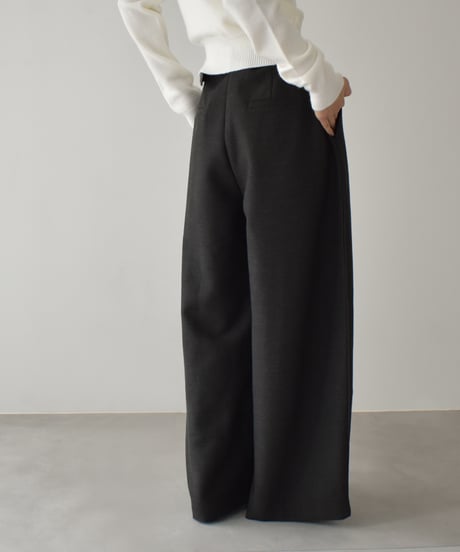 Highwaist Cocoon Silhouette Pants bo2000-178