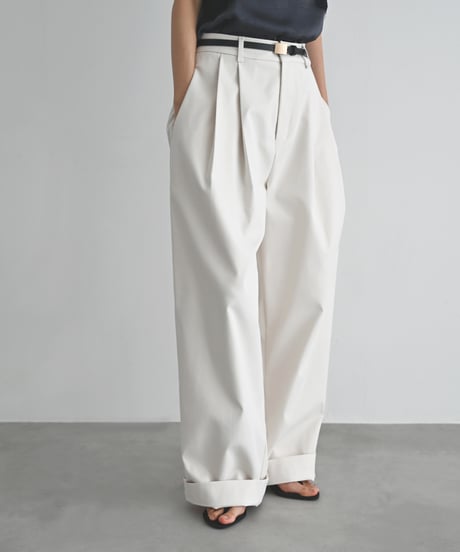 Double Tuck Wide Pants bo2000-189