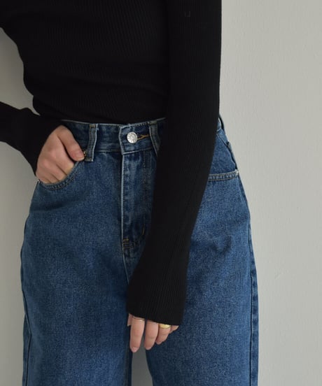 Highwaist Straight Denim bo2000-76