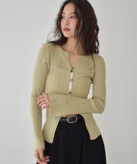 Random Rib Kint Cardigan t1911-373