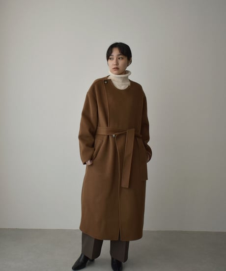 Nocollar Wool Long Coat c1911-25