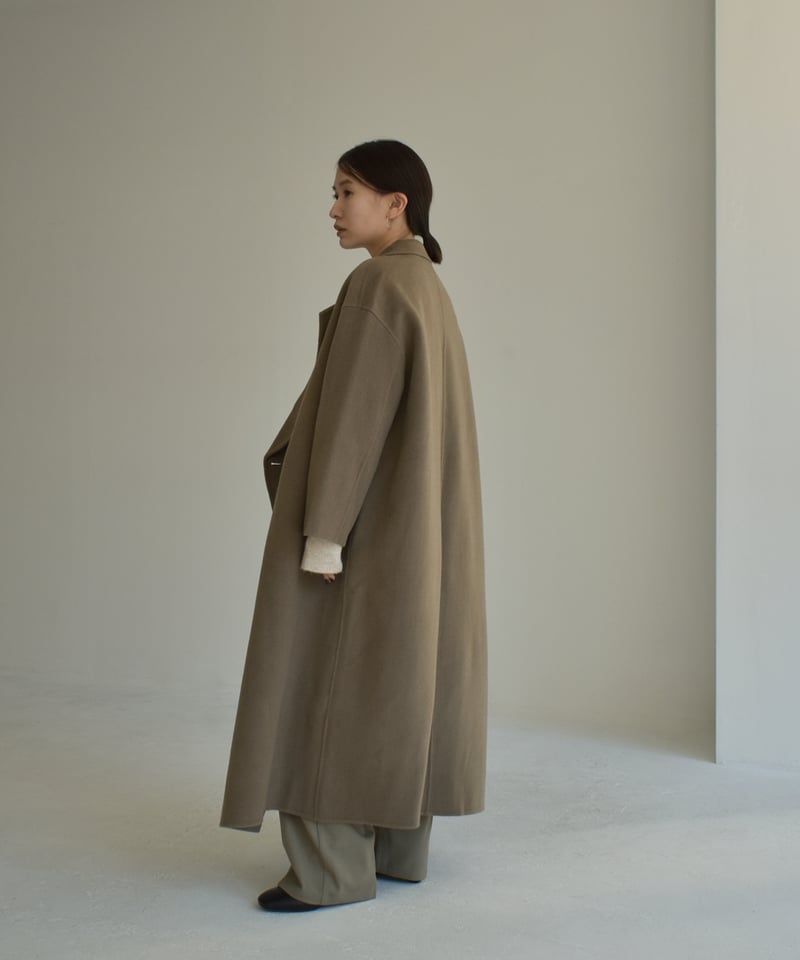 Wool Long Coat（Mocha,Charcoalgray）c1911-15 | ci