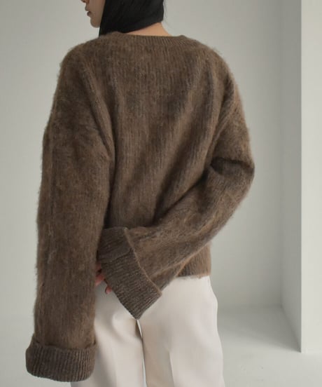 Shaggy Knit Tops t1911-168
