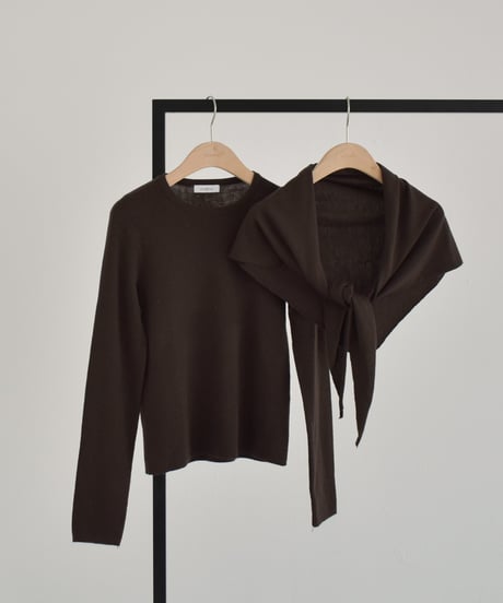 Stole Set Knit Tops t1911-481