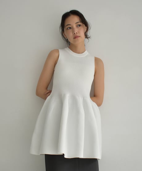 Peplum Knit Tops t1911-401