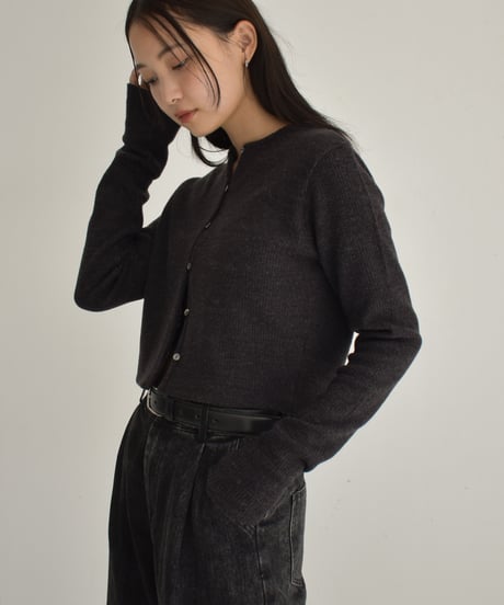 Crew Neck Short Cardigan t1911-223