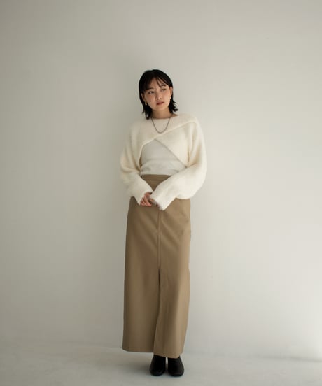 Shaggy Layered Knit Tops t1911-233