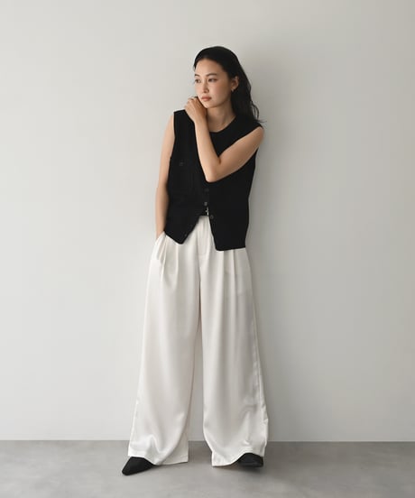 Pocket Knit Vest t1911-527