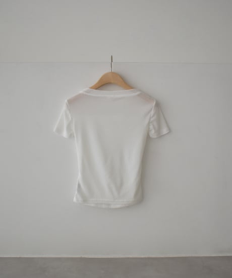 Tuck Drape Sheer Tops t1911-545