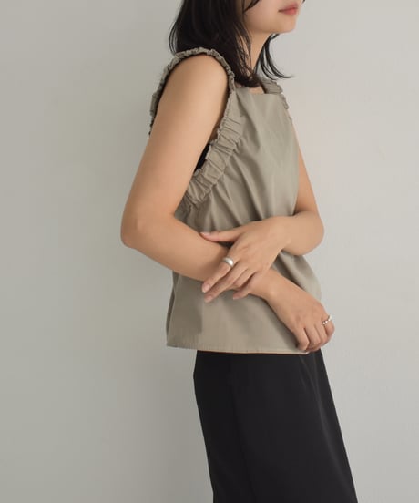 Gather Shoulder Tops t1911-298