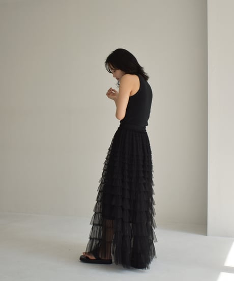 Tiered Tulle Frill Skirt bo2000-111
