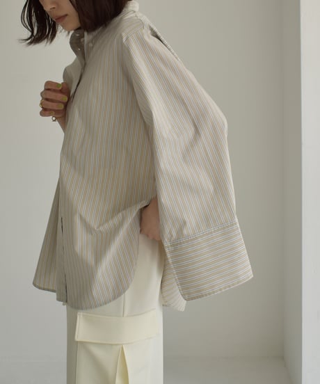 Slit Sleeve Shirt t1911-172