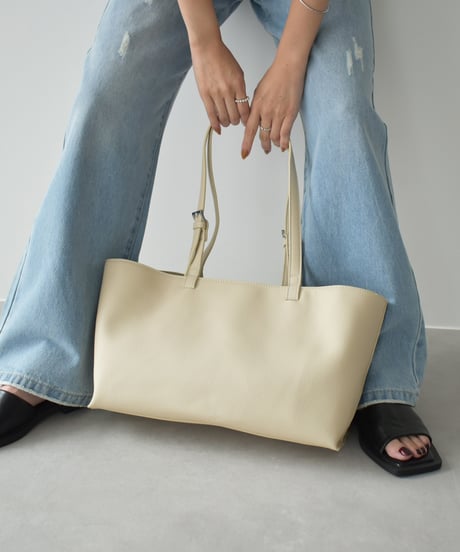 Fake Leather Tote Bag b1910-38