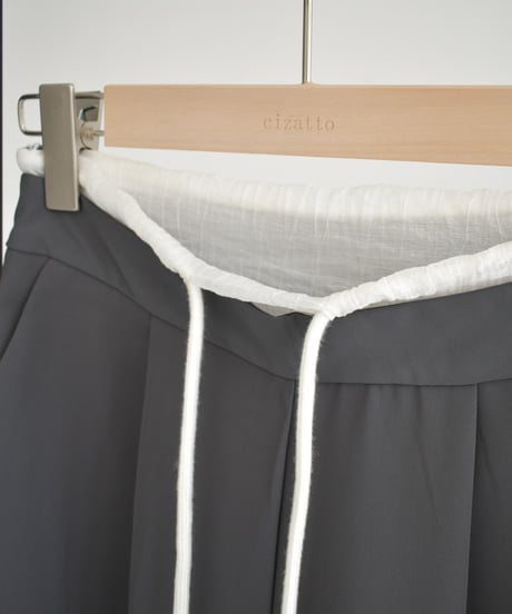 Double Waist Tuck Pants bo2000-162