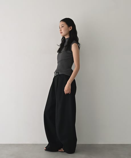 Mellow Pattern Bottleneck Knit t1911-528