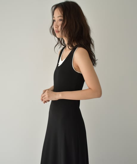 Layered Docking Rib Tunk Onepiece op-0202009553