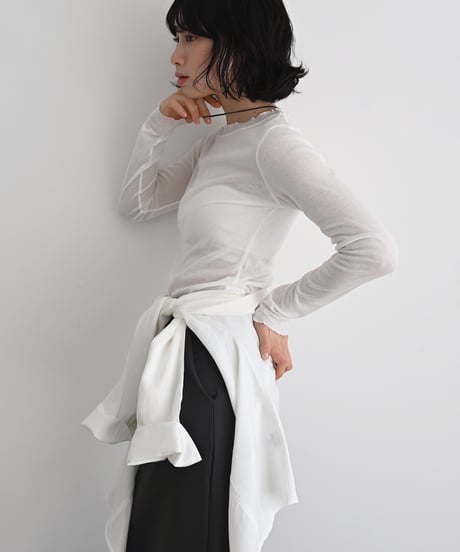 Mellow Sheer Long Sleeve Top t1911-521