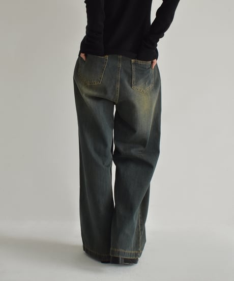 Tuck Straight Denim bo2000-175