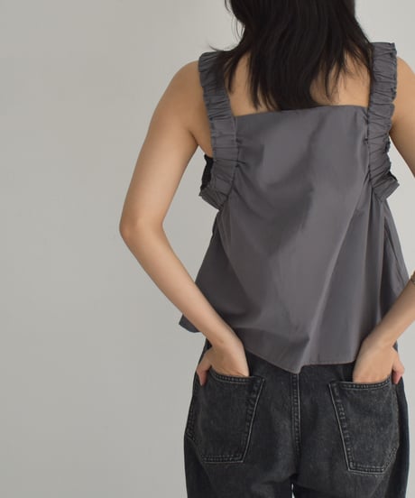 Gather Shoulder Tops t1911-298