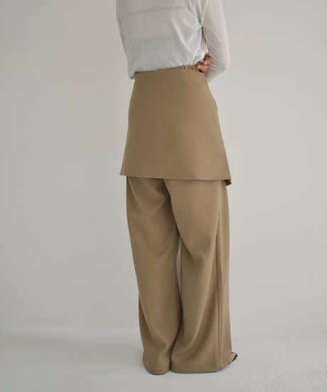 Skirt Layered Pants bo2000-109