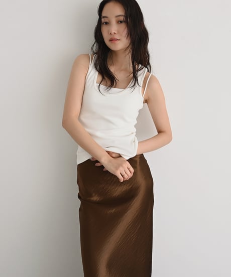 Uneck Rib Tank Tops t1911-547