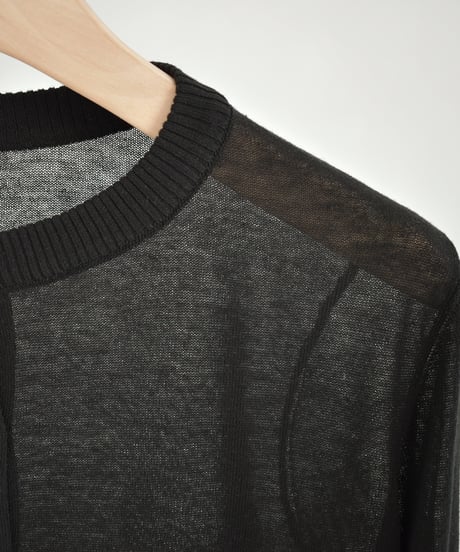 Ensemble Sheer Knit Tops t1911-381