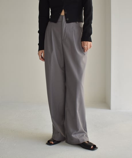 Tuck Slacks Pants bo2000-105