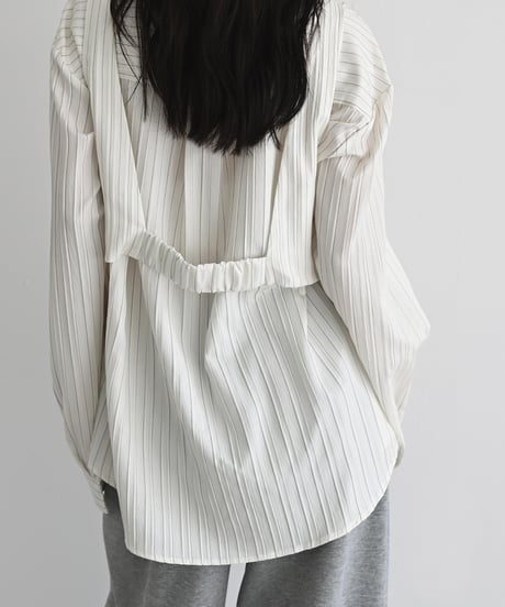 Stripe Bustier Shirt t1911-516