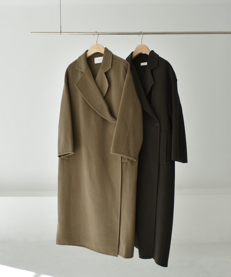 Wool Long Coat（Mocha,Charcoalgray）c1911-15 | ci