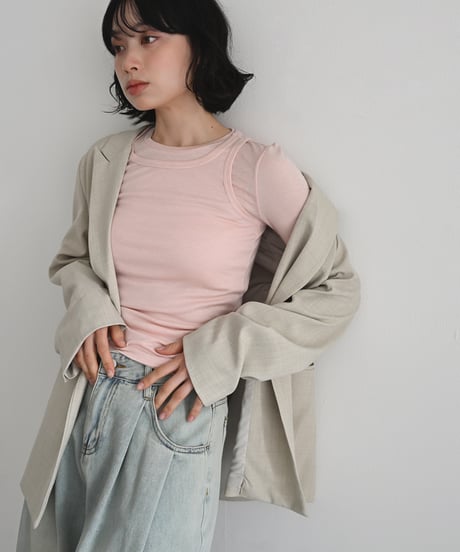 Tank Layered Sheer Tops t1911-513