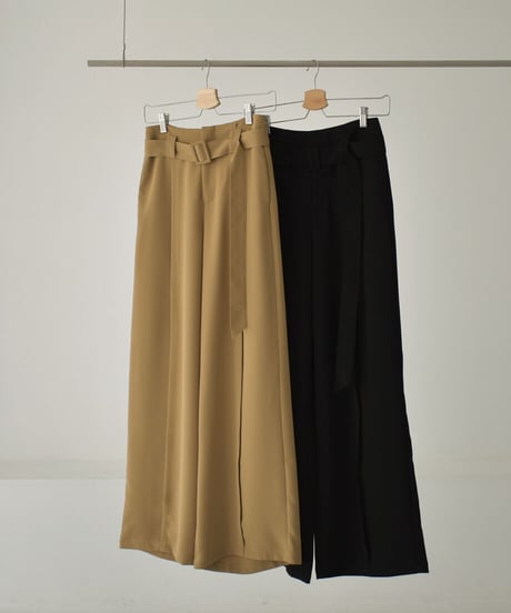 Belt Semiwide Pants【セットアップ着用可能】 bo2000-88