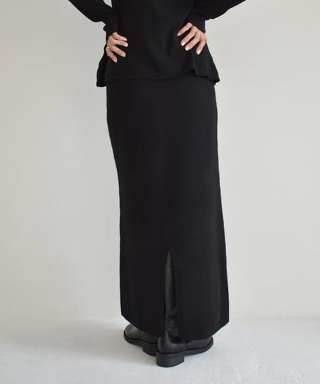 Wool Knit Skirt bo2000-68