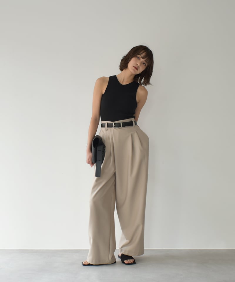 Leather Square Buckle Belt | cizatto
