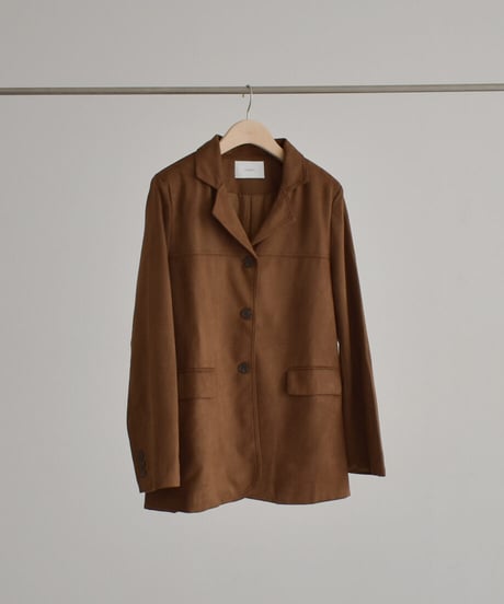 Fake Suede Tailored Jacket t1911-336