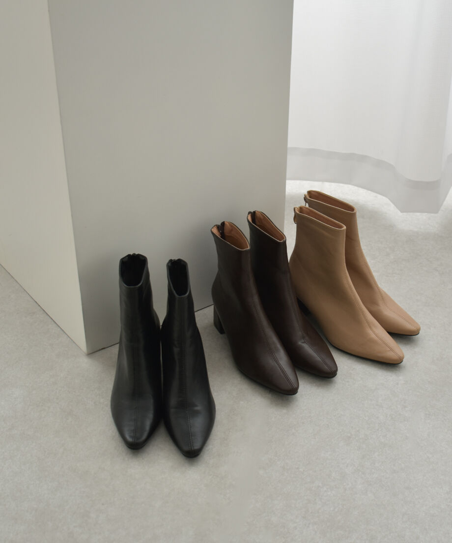 Pointed Toe Short Boots ショートブーツ Pointed Toe Short Boots s1912-32 | cizatto
