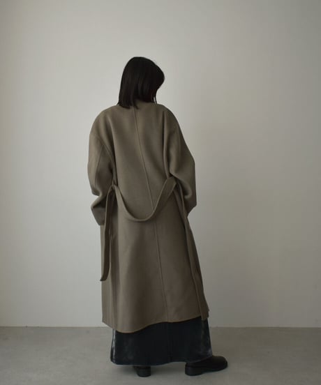 Nocollar Wool Long Coat c1911-25