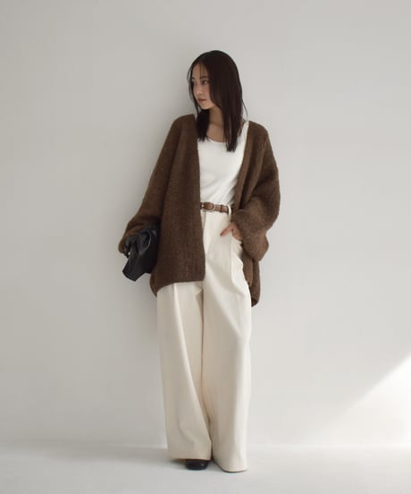 Volume Sleeve Knit Cardigan t1911-339