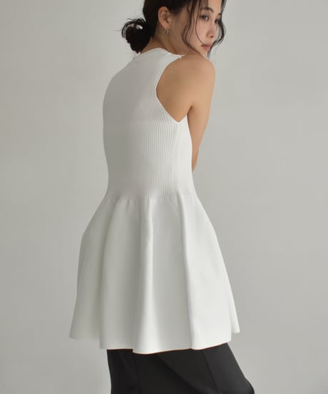 Peplum Knit Tops t1911-401