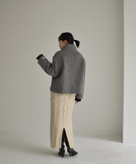 Wool Stand Collar Short Coat ⅽ1911-38