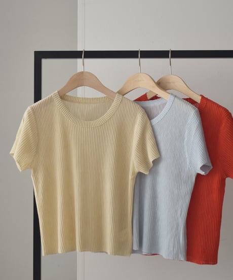 Stripe Sheer Tops t1911-278