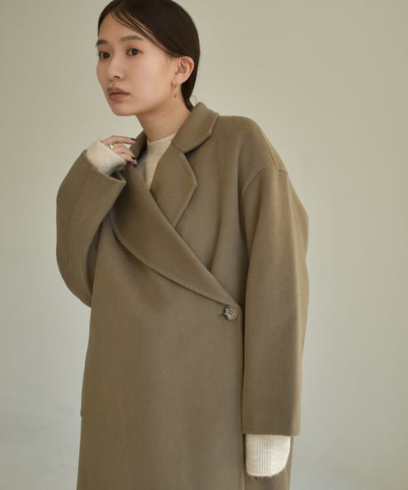 Wool Long Coat（Mocha,Charcoalgray）c1911-15