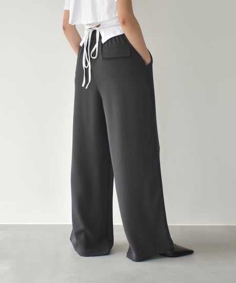 Relax Wide Pants（Dark gray）bo2000-169