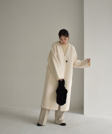 Nocollar Wool Coat c1911-40