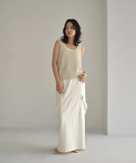 2Set Mesh Knit Tops t1911-286