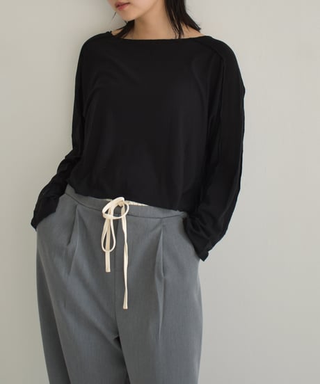 Cropped Sheer Tops t1911-250