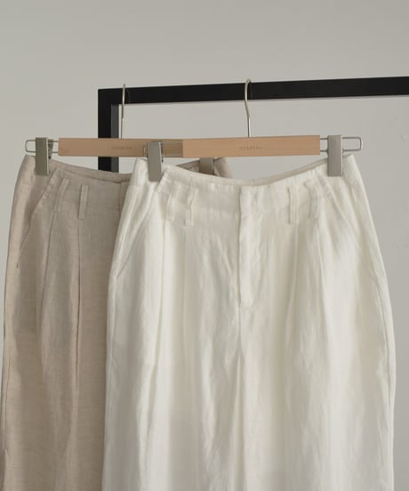 Tuck Linen Pants bo2000-164